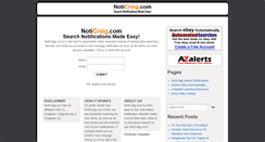 Desktop Screenshot of noticraig.com